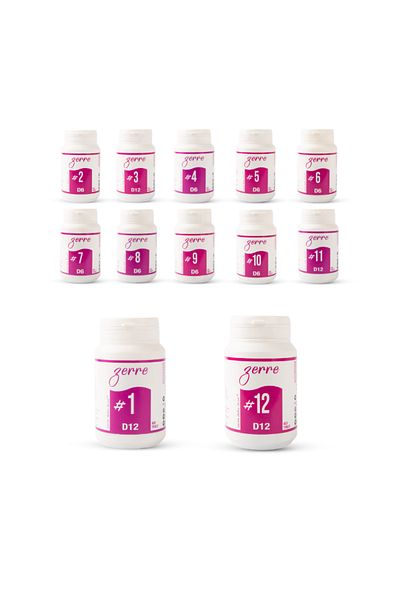 Takviyegiller 1-12 400pcs Economic Zerre Tissue Salt - Schüssler Salts