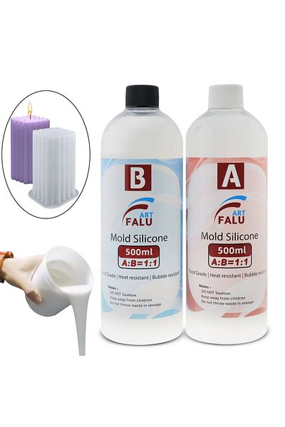 Generic Resin silicone AB for molds 1000ml set J-495