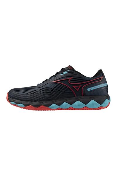 MIZUNO حذاء Wave Enforce Tour 2 للرجال باللون الأسود / الأحمر