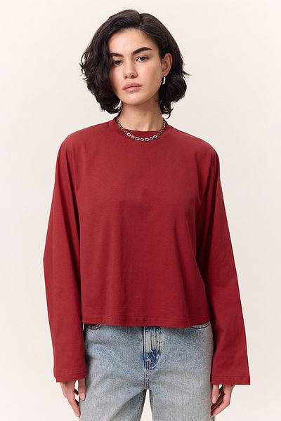 Manuka Kurzes T-Shirt - Rot