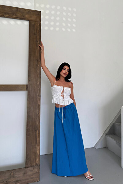 JANES ETEK ŞANEL BOY SOFT KUMAŞ - Сакс