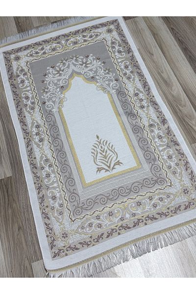AYHANHOME سجادة صلاة منسوجة مخملية مهدبة هدية مهر