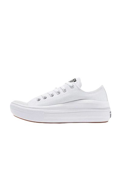 converse Chuck Taylor All Star Move Women's White Casual Shoes