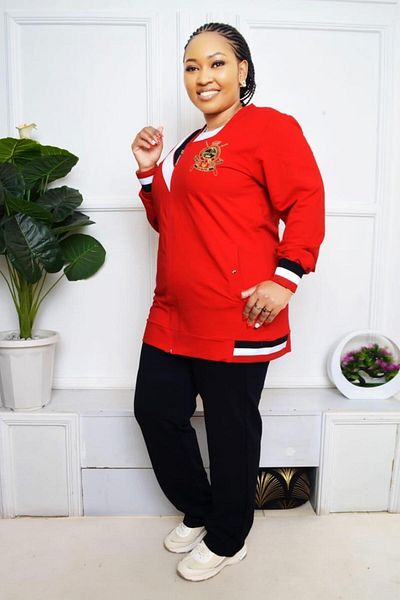 WND SPORT 3-Piece Women's Tracksuit Set with Embroidery Detail