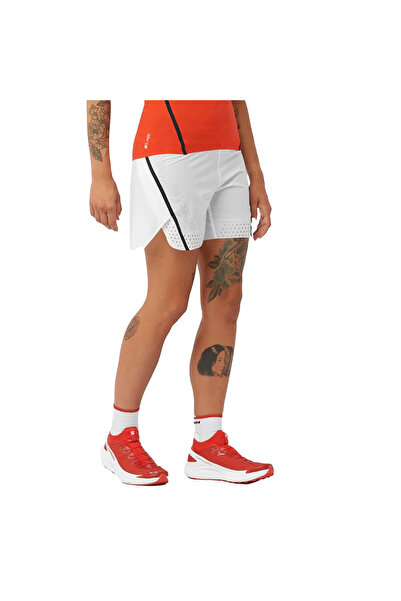Salomon S/LAB SPEED 2IN1 Kadın Koşu Şortu White LC2025700