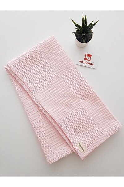 ilkimbebe بطانية وافل بايك للأطفال 85x90