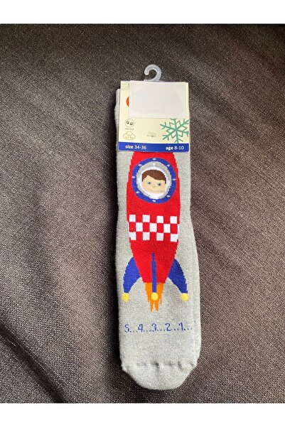 Tuğçe Denktaş Erkek çocuk havlu altları kaydırmaz çorap