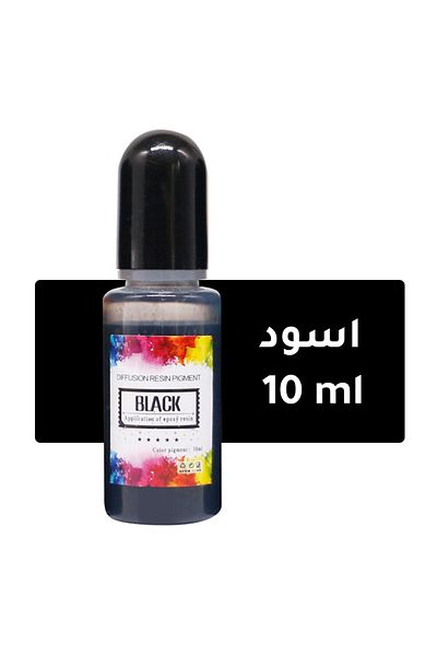 Generic Resin are alcohol 3d color 10ml black