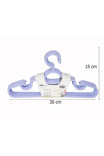Generic 5-Piece Small Plastic Clothes Hanger Set