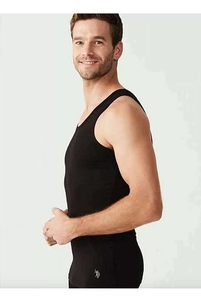 U.S. Polo Assn. Men'S, Licensed, 95% Cotton, 5% Elastane, 2-Piece Undershirt (Boxed)