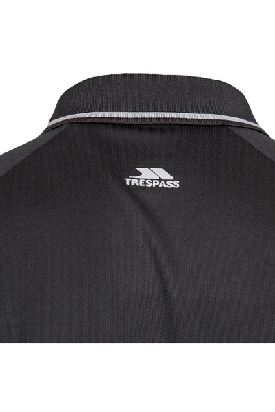 Trespass Bonington - Active Top Tp100 Men's Gray Polo T-Shirt Men's Polo T-Shirt Matopol10003