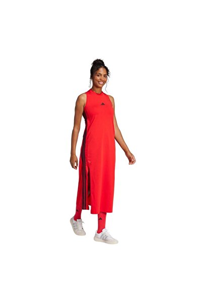 adidas Essentials 3 csíkos Racerback hosszú ruha