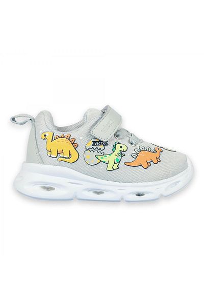 Vicco 346.b25y.171 Dino Bebeșik Phylon Gray Boys' Sneakers