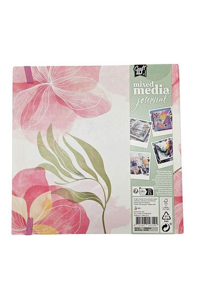 CraftID Mixed media notebook 19x19 cm 30 sheets - Symbols