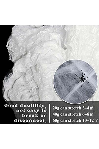 KATELUO Set panza cu 2 paienjeni si 16 stickere cu lilieci pentru Halloween Kateluo, poliester/. plastic/PVC