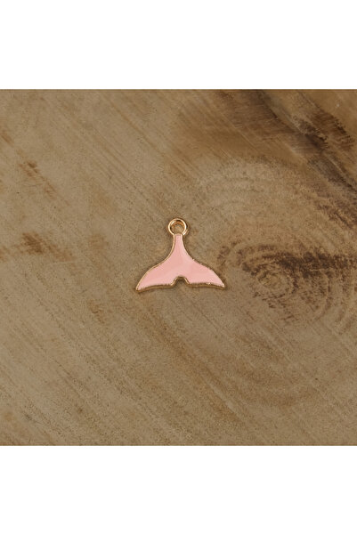 Prestij Boncuk Nakit i dodaci Pink Fin sa žutim metalnim prstenom