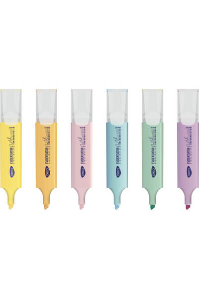 daço Set 6 textmarkere pastel Daco
