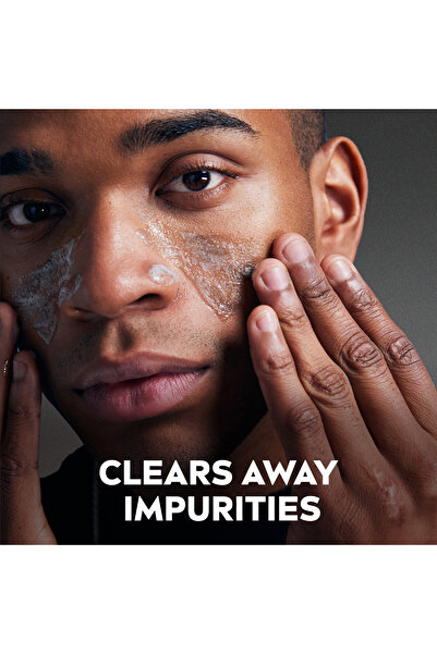 NIVEA MEN DEEP Cleansing Face & Beard Wash, Active Charcoal, 100ml, Pack of 2