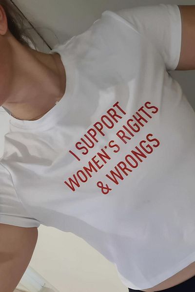 Carpe Support Crop Tshirt