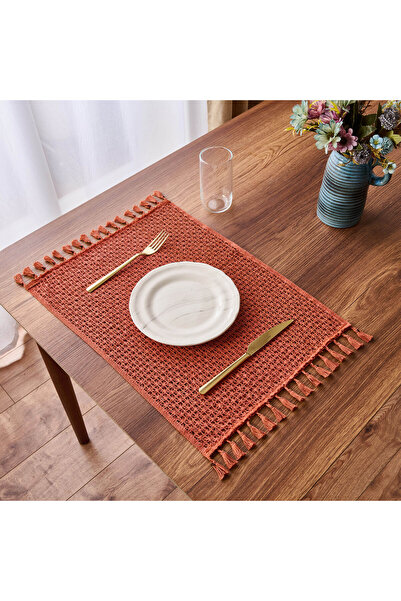 Evidea Set de 2 servicii americane Soft Santa - țiglă - 30x55 cm