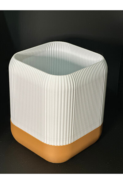 Home Şık Ve Dekoratif Desenli Saksı