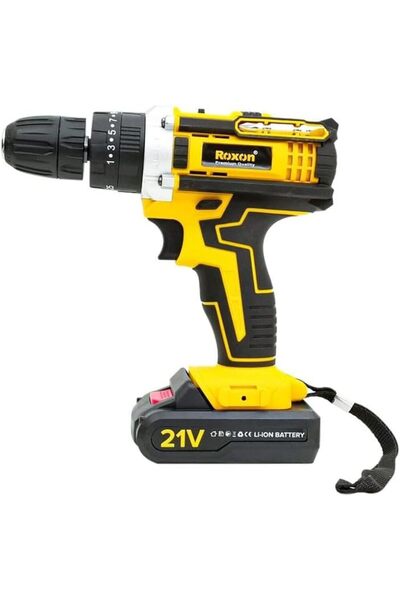 ROXON (RX21VCD) مفك براغي ومثقاب لاسلكي 21 فولت