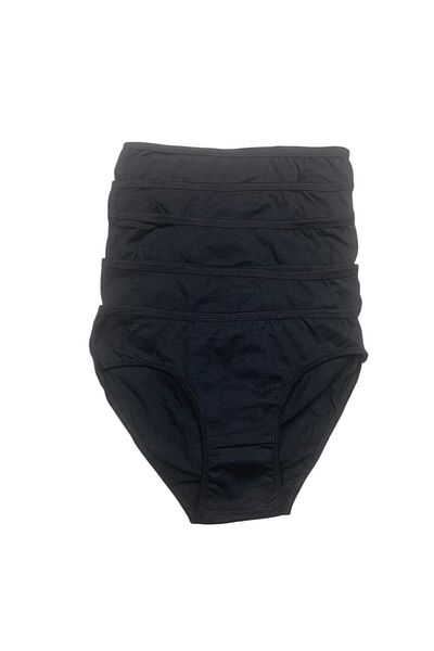 XORVİO Slip de damă, cu croială elegantă, confortabilă, din bumbac, negru, elastic, folosit în toate anotimpurile