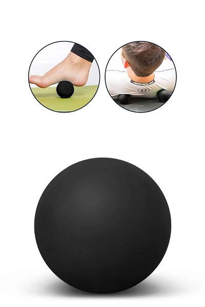 Champ Kit Lacrosse Massage Ball, Deep Tissue Trigger Point Therapy for Muscle Relief & Blood Circulation Boost