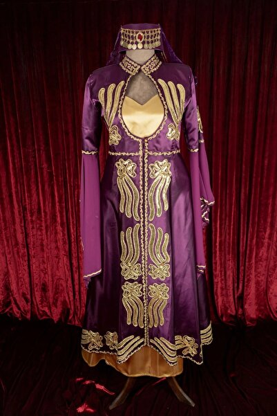 By Sağdıç Osmanlı Kostümleri Kına Gecesi-Nişan Bindallı Pembe