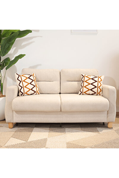 Ukay Home Nord İkili Yataklı Koltuk - Bej