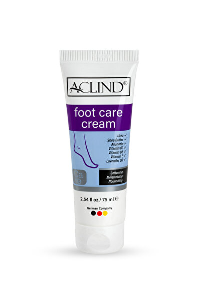 Aclind E Vitaminli Ayak Bakım Kremi 75 ml | Foot Care Cream - Nasır Oluşumu E...