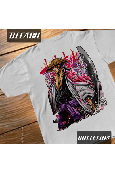 SHINOBIX Bleach Anime Shunsui Kyoraku Oversize T-Shirt