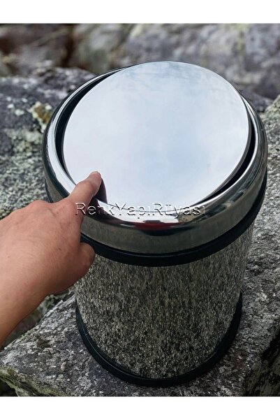 RENK YAPI RÜYASI 16Lt Trash Can, Swing Lid Trash Can, Swing Lid Trash Can, Stainless Trash Can, Ergonomics