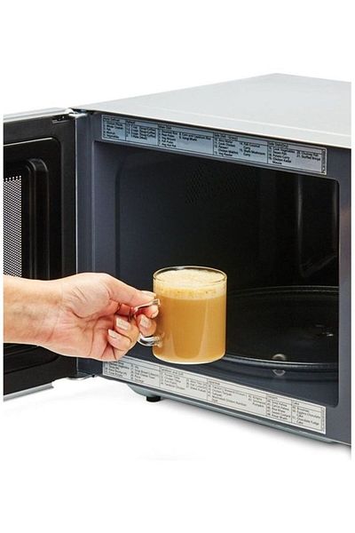 Borosil Vision Espresso Classic Cup Set Of 6- Microwavable, Large White 120ml