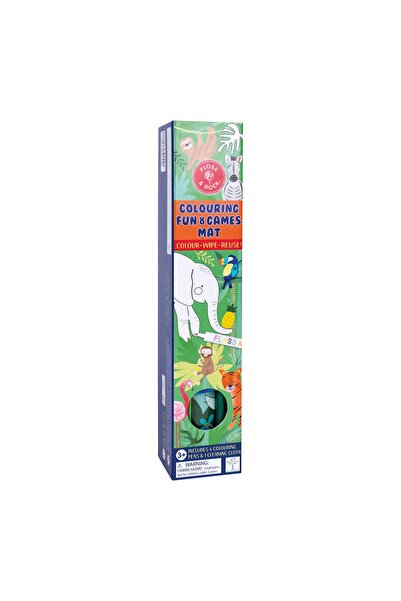Floss & Rock Boyanabilir Oyun ve Aktivite Matı Jungle 49P6077