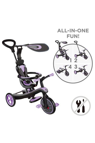 Globber Tricicleta Globber Explorer 4 in 1 violet