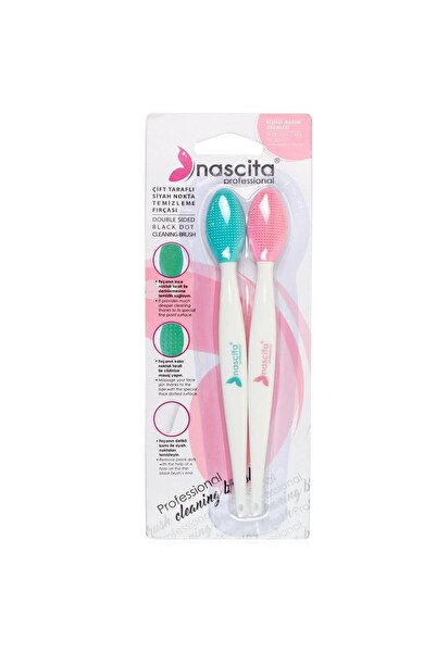 nascita Çift Taraflı 2'li Siyah Nokta Temizleme Fırçası