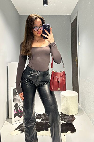 Ece Atelier حقيبة يد وكتف موديل الرباط