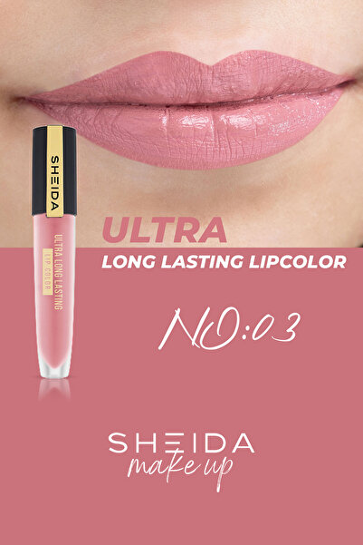 Sheida Ultra Long Lastıng Lıpcolor Likit Ruj