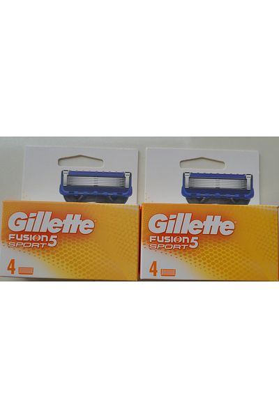 Gillette Gillette Fusion5 Sport 4 Pack X 2 Pieces