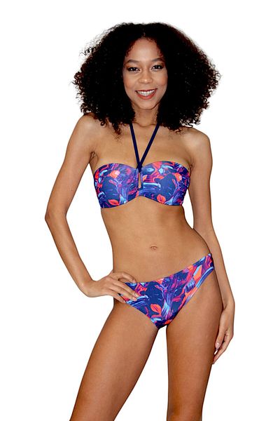 shra mayo Strapless Halterneck Hollow Out No Padding Sweetheart Bikini Set