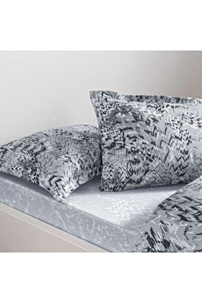 Taç Taç New Season Siege Top (Cotton), Satin Double Duvet Cover Set Gray