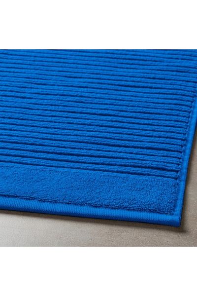 IKEA ALSTERN Bath Mat  bright blue– Soft, Absorbent & Stylish (50x80 cm)