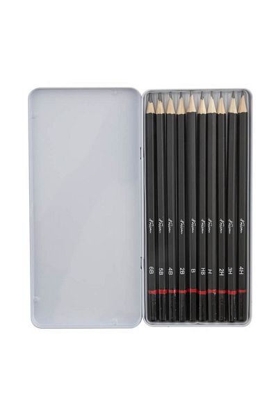 Nassau fine art Set 10 Creioane Grafit Tarii Diferite