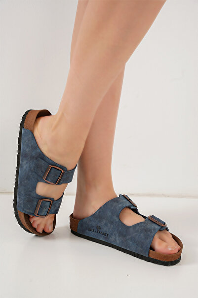 Bigdart Unisex Orthopedic Slippers 010182 - Navy Blue