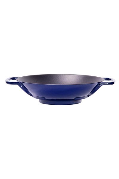 Sürel Bright Blue 35 cm Wok Pan