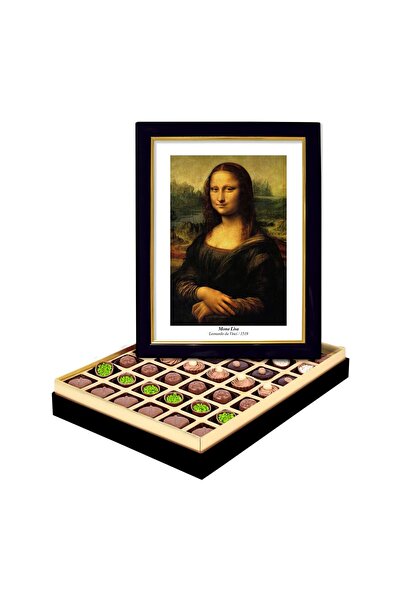 Modern Mona Lisa Kutusu Spesiyal Çikolatalı Büyük Boy (588 g)