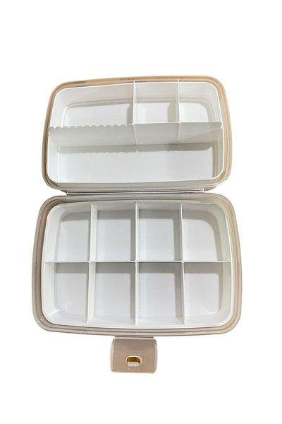HOLLYHOME 2L White Premium Focus Pack - Bead & Sewing Storage