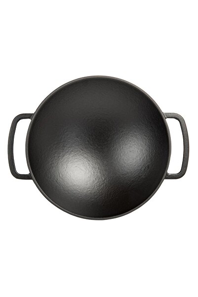 Sürel Wok Tava Mat Siyah 35 Cm