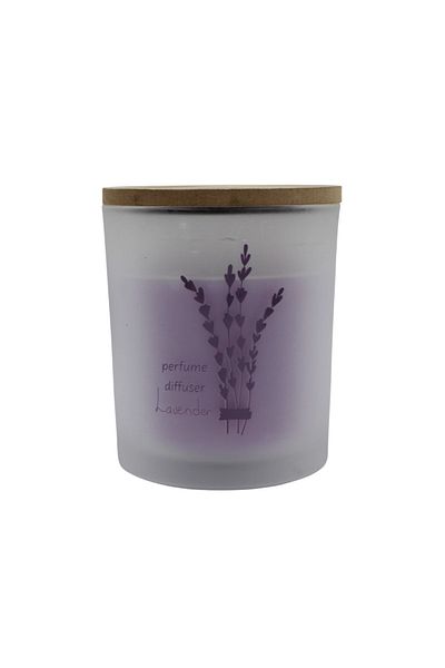 BM GİFT DESİGN Scented Candle In Glass Lavender Aroma